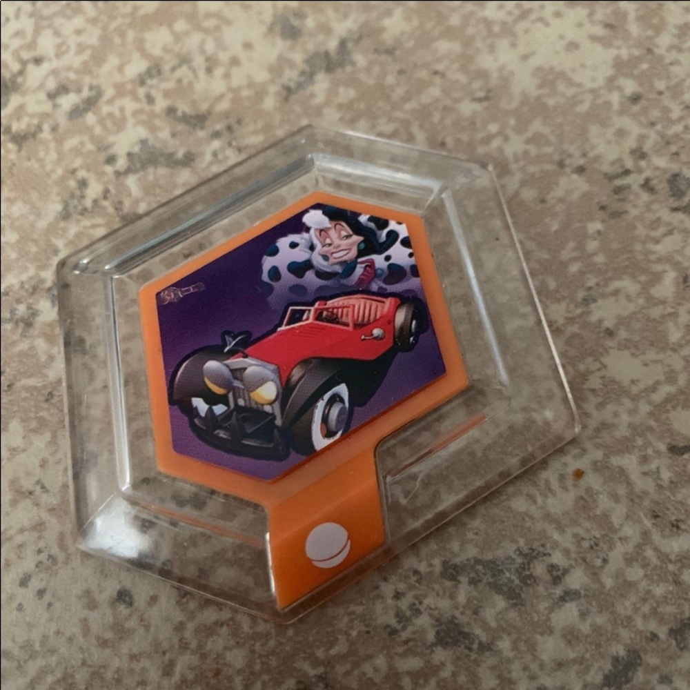 Disney Infinity - Series 2.0 “CARS” Power Disc. Model: T21774392. INF. 400021